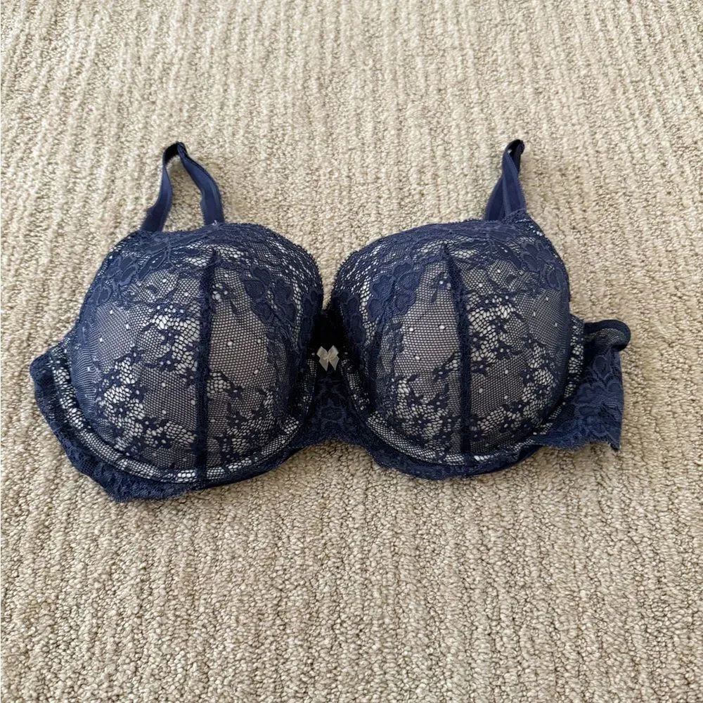Victoria Secret Lined DEMI Lace Women's Dream Angels Bra